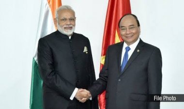 प्रधानमंत्री नरेन्द्र मोदी और वियतनाम की कम्युनिस्ट पार्टी के महासचिव महामहिम न्‍गुयेन फु त्रोंग के बीच टेलीफोन वार्ता