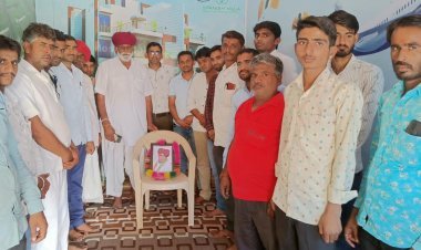 जीवाणा में देवासी समाज द्वारा कर्नल बैसला को दी श्रंद्धाजलि