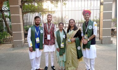 एमपीयूएटी के विद्यार्थियों ने संसद भवन में आयोजित हुए ‘ राष्ट्रीय पर्यावरण युवा संसद- 2022 ' में अपना परचम लहराया