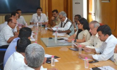 मुख्य सचिव ने की लोक सेवा दिवस आयोजन सम्बंधी तैयारियों की समीक्षा