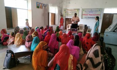 एमपीयूएटी के गोद लिए गाँव मदार मे सौर ऊर्जा पर प्रयोगिक चर्चा