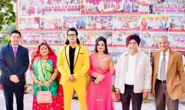 फ़िल्म की सफलता की दुआ के लिए अभिनेता मुकेश जे भारती पहुँचे बरेली