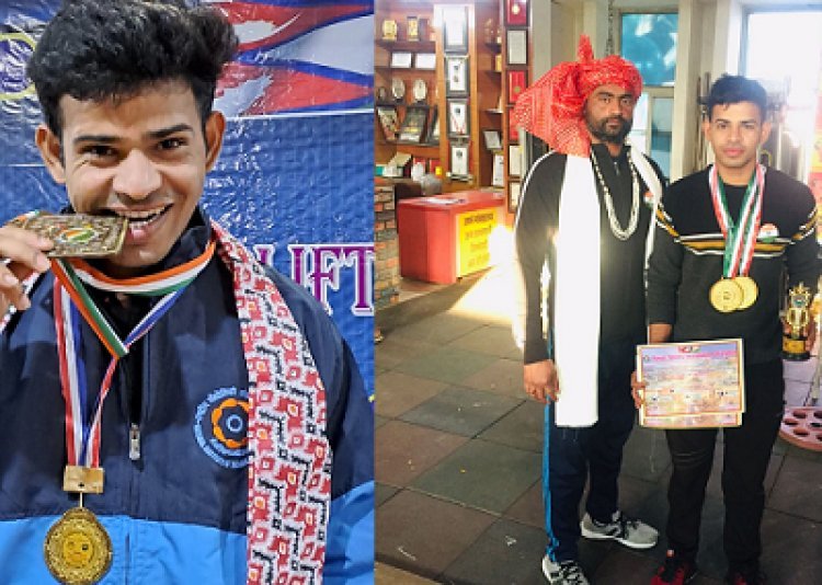 भारत देश के पावरलिफ्टर सागर वर्मा ने अंतरराष्ट्रीय पावर लिफ्टिंग प्रतियोगिता में जीता स्वर्ण पदक