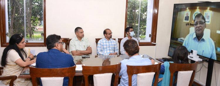 राज्य में खुलने जा रहे 29 नवीन कृषि महाविद्यालयों की तैयारियों को  लेकर मुख्य सचिव ने की कुलपतियों के साथ वार्ता