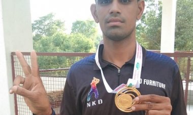 गोविंद नाहर ने जीता राष्ट्रीय स्तर पर गोल्ड मेडल