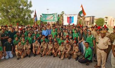 रोबिन हुड आर्मी जोधपुर के स्थापना दिवस पर रैली आयोजित