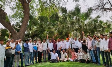 "युवा_संवाद" भारत जोड़ो को लेकर युवा कांग्रेस की बैठक आयोजित