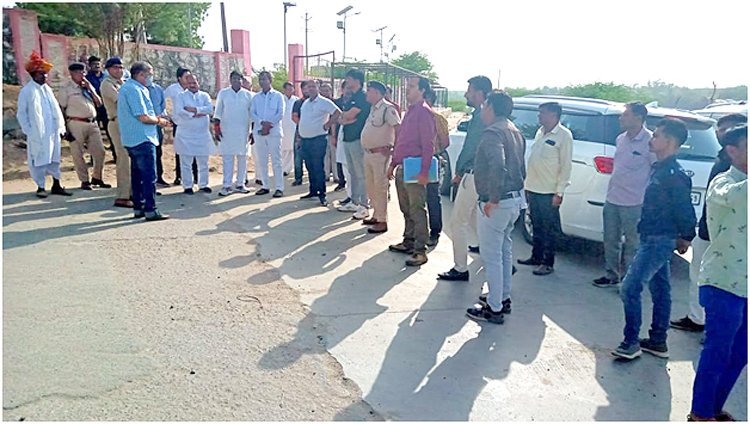 टीएडी मंत्री ने बैणेश्वर धाम पर कार्यक्रम स्थल का लिया जायजा, अधिकारियों को दिये निर्देश