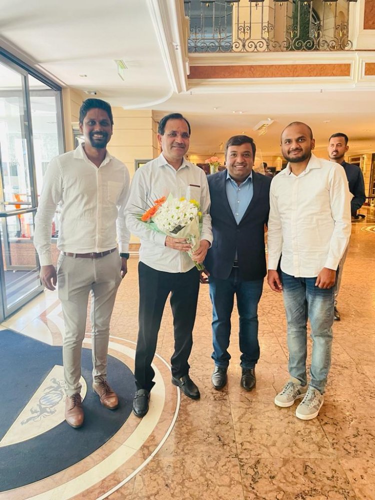 भगवंत खुबा इंटरसोलर यूरोप 2022 में भाग लेने के लिए म्यूनिख पहुंचे