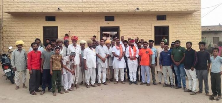 हिन्दू हुंकार रैली का गाँव-गाँव जाकर दिया निमंत्रण