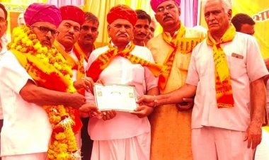 अखिल भारतीय जांगिड़ ब्राह्मण महासभा की कार्यकारिणी के शपथ ग्रहण समारोह में 130 कार्यकर्ताओं ने ली शपथ