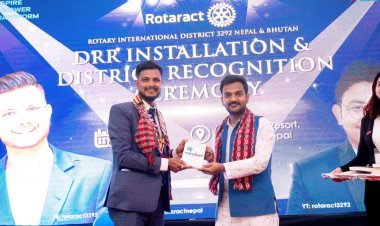 ग्वालियर के कौशल साहू को नेपाल में मिला "ऐतिहासिक लीडर ऑफ द ईयर" का सम्मान