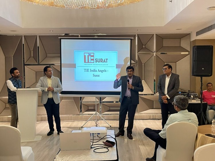 सूरत के स्टार्टअप्स को वैश्विक निवेशकों तक पहुंचाने के लिए प्लेटफॉर्म 'टाई-सूरत' लॉन्च 
