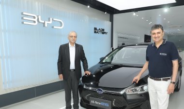 बीवाईडी ने मुंबई में अपने पहले यात्री वाहन शोरूम का उद्घाटन किया 