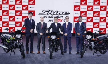 होण्डा ने लॉन्च की नई शाईन 100