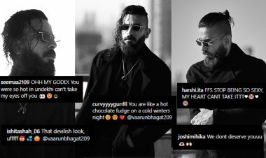 वरुण भगत के हॉट मोनोक्रोम लुक को देख फीमेल फैन्स के छूटे पसीने- देखिये कुछ थिरसटी कमेंट्स