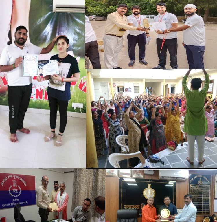 भारतीय गौरव पुरस्कार से गुड़गांव हरियाणा के संजीत दहिया पुरस्कृत