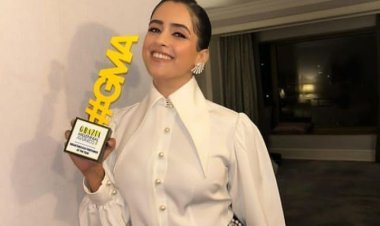 एक्ट्रेस सान्या मल्होत्रा ने अपने नाम किया ब्रेकथ्रू परफ़ॉर्मर ऑफ द ईयर का अवॉर्ड