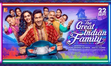विक्की कौशल स्टारर फ़िल्म 'द ग्रेट इंडियन फ़ैमिली' 22 सितंबर को रिलीज़ होगी