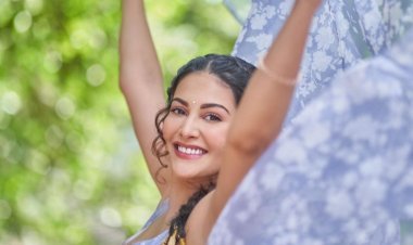 अमायरा दस्तूर ने नई पंजाबी फिल्म 'ऐनी हाओ मिट्टी पाओ' से की पॉलीवुड में एंट्री , दर्शकों ने किया खूब पसंद