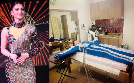 उर्वशी रौतेला ने लिया बॉडी डिटॉक्सीफाई ट्रीटमेंट, जिसकी कीमत है 80 हजार रुपए  दी झलक अपने सोशल मीडिया पर