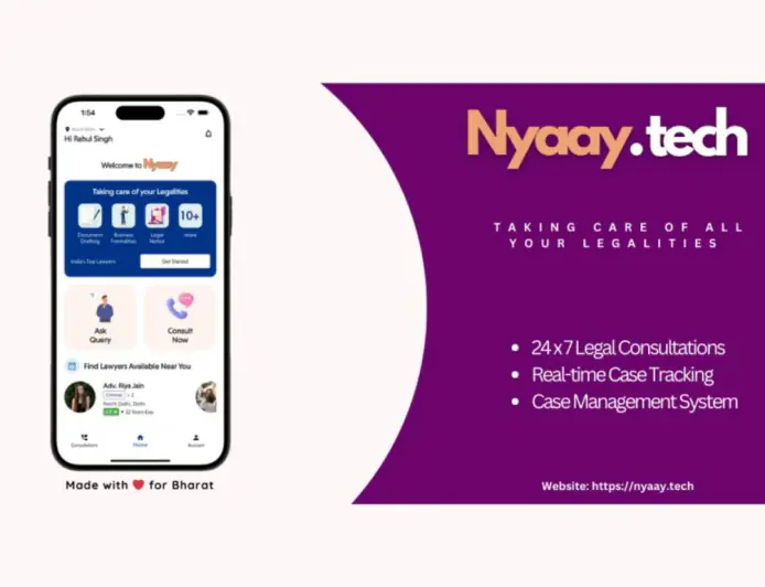न्याय तक पहुंच आपके हाथों में: Nyaay.tech के साथ कानूनी सेवाएं अब आसान!
