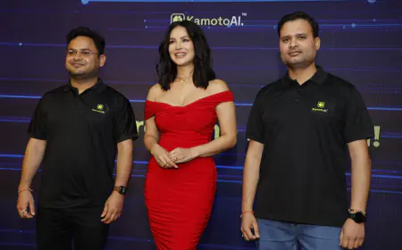 सनी लियोनी ने रचा इतिहास भारत की पहली आधिकारिक एआई प्रतिकृति लॉन्च की