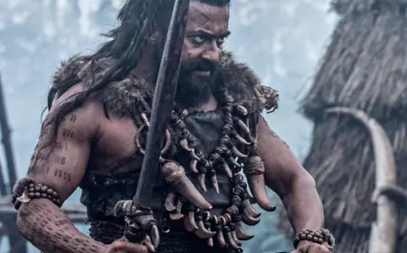 सूर्या ने मैग्नम ओपस फिल्म 'कंगुवा' में अपने हिस्से की शूटिंग की पूरी