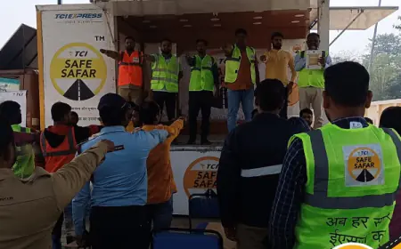 सुरक्षित सफर, सुरक्षित समर्थन: टीसीआई का सेफ सफर रोड सुरक्षा माह में