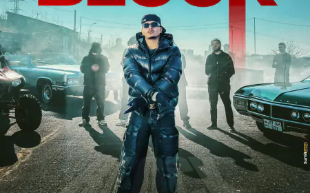 हरियाणवी रैप स्टार ढांडा न्योलीवाला ने अपना नवीनतम चार्टबस्टर सिंगल 'ब्लॉक' रिलीज़ किया