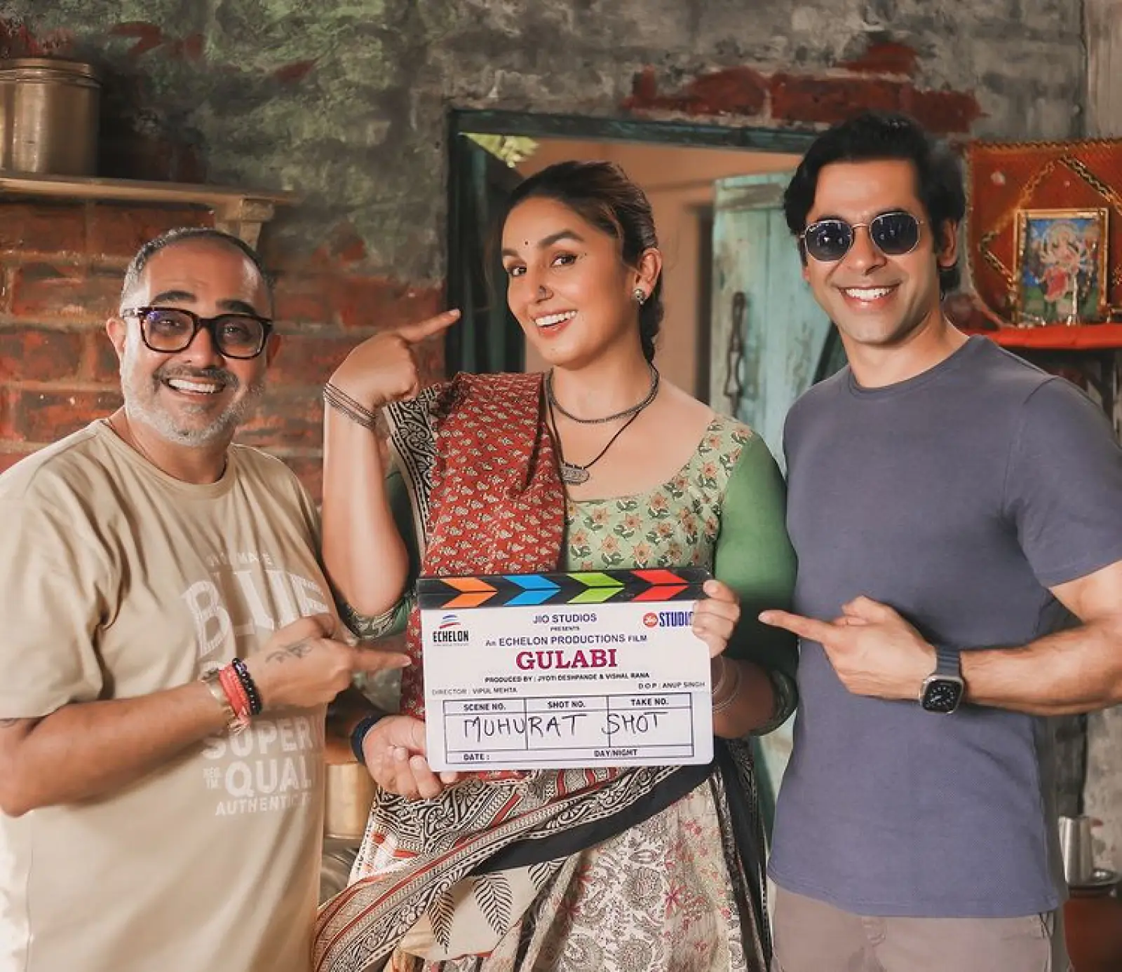 'महारानी' के बाद Huma Qureshi ने शुरू की अपनी नई फिल्म 'गुलाबी' की शूटिंग