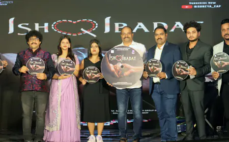 श्रेया म्युज़िक का नया सॉन्ग 'इश्क इबादत' भी हुआ लॉन्च