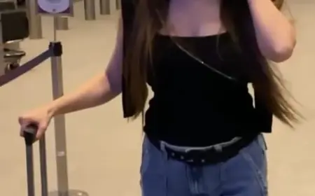 एयरपोर्ट पर ग्लैमरस और स्टाइलिश कायनात अरोड़ा ने फैंस को चौंकाया