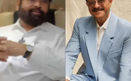 महाराष्ट्र के मुख्यमंत्री एकनाथ शिंदे को पसंद आया 'नायक' में अनिल कपूर का किरदार
