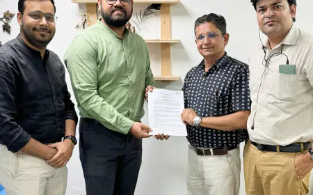 आईआईएचएमआर स्टार्ट-अप ने हेल्थकेयर के क्षेत्र में एंटरप्रेन्योरशिप  को बढ़ावा देने के लिए बीएमसीएचआरसी और एचसीजी  अस्पताल के साथ समझौता ज्ञापन पर किए हस्ताक्षर