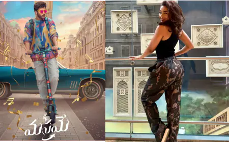 ग्लैमरस टचडाउन: सीरत कपूर 'मनामी' फिल्म प्रोमो के लिए पहुंचीं हैदराबाद