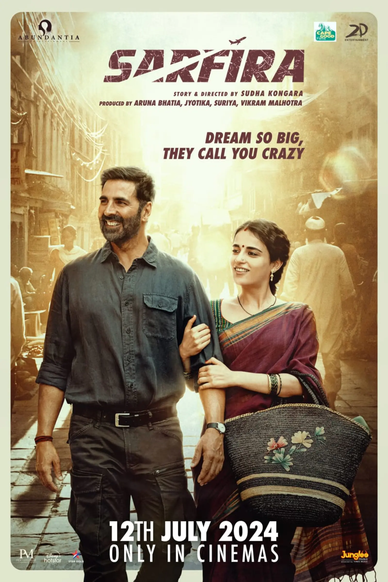 अक्षय कुमार, राधिका मदान स्टारर 'सरफिरा' का मजेदार वेडिंग ट्रैक 'चावट' हुआ रिलीज़ 