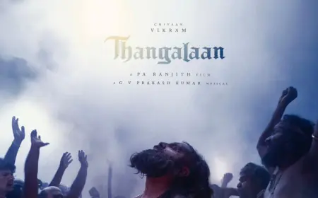 स्टूडियो ग्रीन की 'थंगालान' का दमदार ट्रेलर कल 10 जुलाई को होगा रिलीज! पोस्टर शेयर कर मेकर्स ने की घोषणा