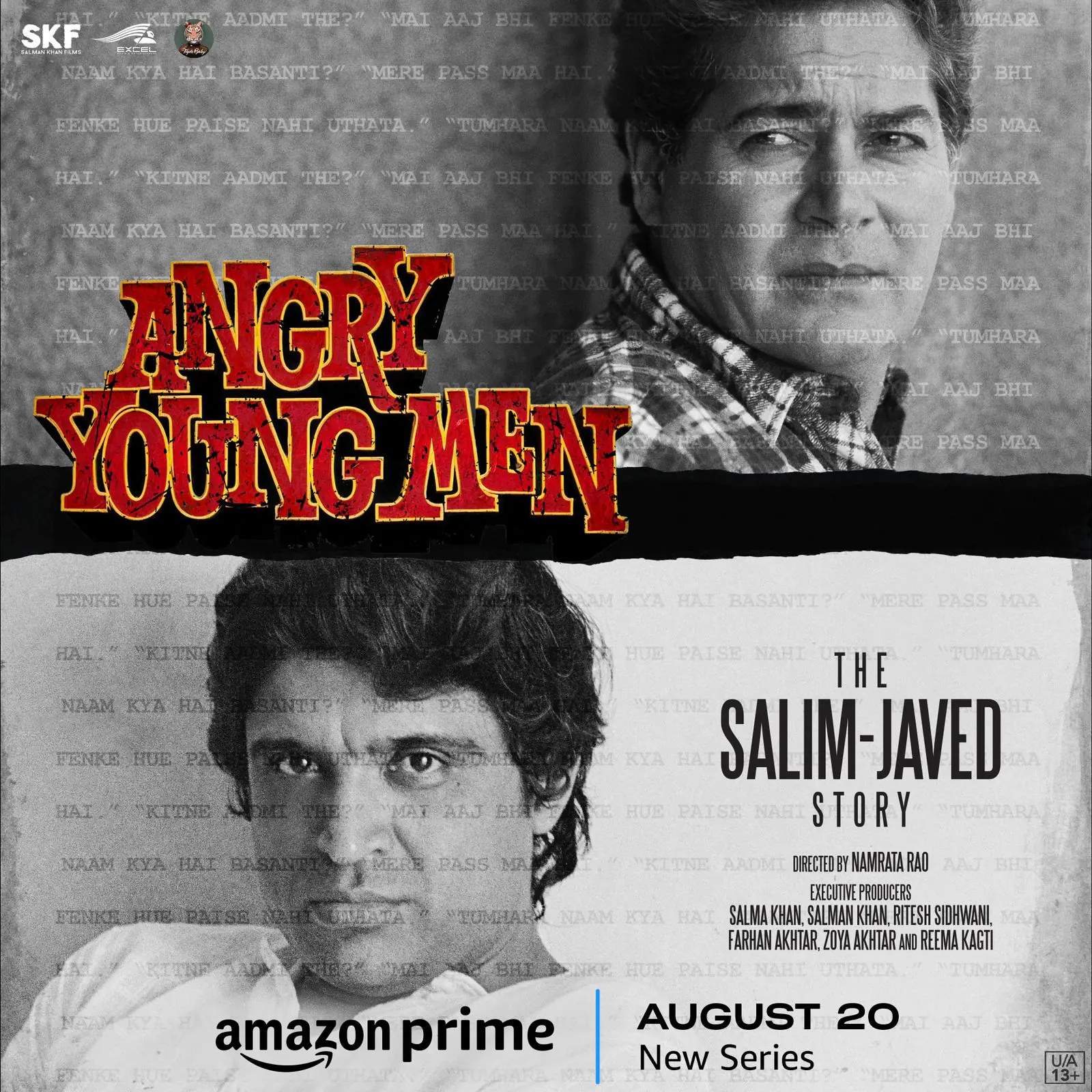 प्राइम वीडियो ने जारी किया 'एंग्री यंग मैन' का ट्रेलर, सलीम-जावेद की सिनेमाई विरासत पर आधारित है डॉक्यूसिरीज़