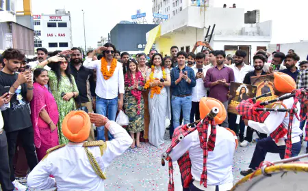 'भरखमा' के ट्रेलर लॉन्च के साथ जयपुर में ऐतिहासिक पैदल मार्च, राजस्थानी सिनेमा और भाषा की नई पहल