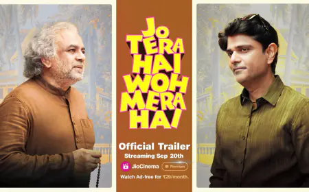 जियो स्टूडियोज और जार पिक्चर्स की फिल्म 'जो तेरा है वो मेरा है' का ट्रेलर आउट