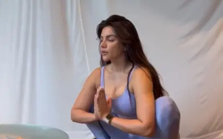 बाली में प्रकृति की सुंदरता को गले लगाती शमा सिकंदर