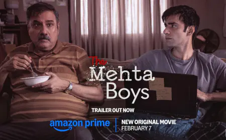 मिलिए द मेहता बॉयज़ से: प्राइम वीडियो ने अपनी आने वाली ओरिजिनल फिल्म का ट्रेलर रिलीज़ किया
