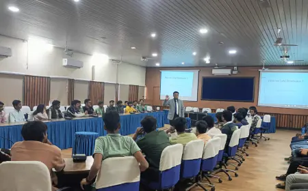 'वे फॉरवर्ड टू ए रॉबस्ट करियर' करियर गाइडेंस सेमिनार का सफल आयोजन