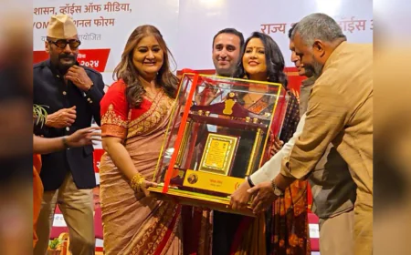 सीमा सिंह 'सर्वाइकल कैंसर मुक्त भारत' पहल में अग्रणी योगदान के लिए महाराष्ट्र भूषण 2024 से सम्मानित