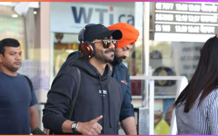 आईफा अवार्ड शो: बॉलीवुड सितारों का जयपुर आगमन शुरू, अपारशक्ति खुराना पहुंचे