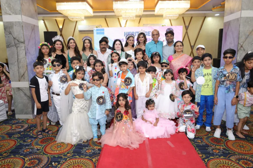 हेरिटेज किड्स फैशन शो सीजन- 3 के ग्रैंड फिनाले का हुआ शानदार आयोजन
