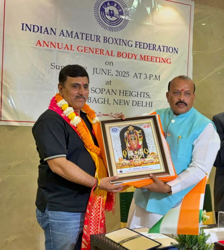 भारतीय एमेच्योर बॉक्सिंग महासंघ की आम सभा में उमेश सिंह को बड़ी ज़िम्मेदारी, मुक्केबाज़ी के बुनियादी ढांचे को सशक्त बनाने का वादा                    