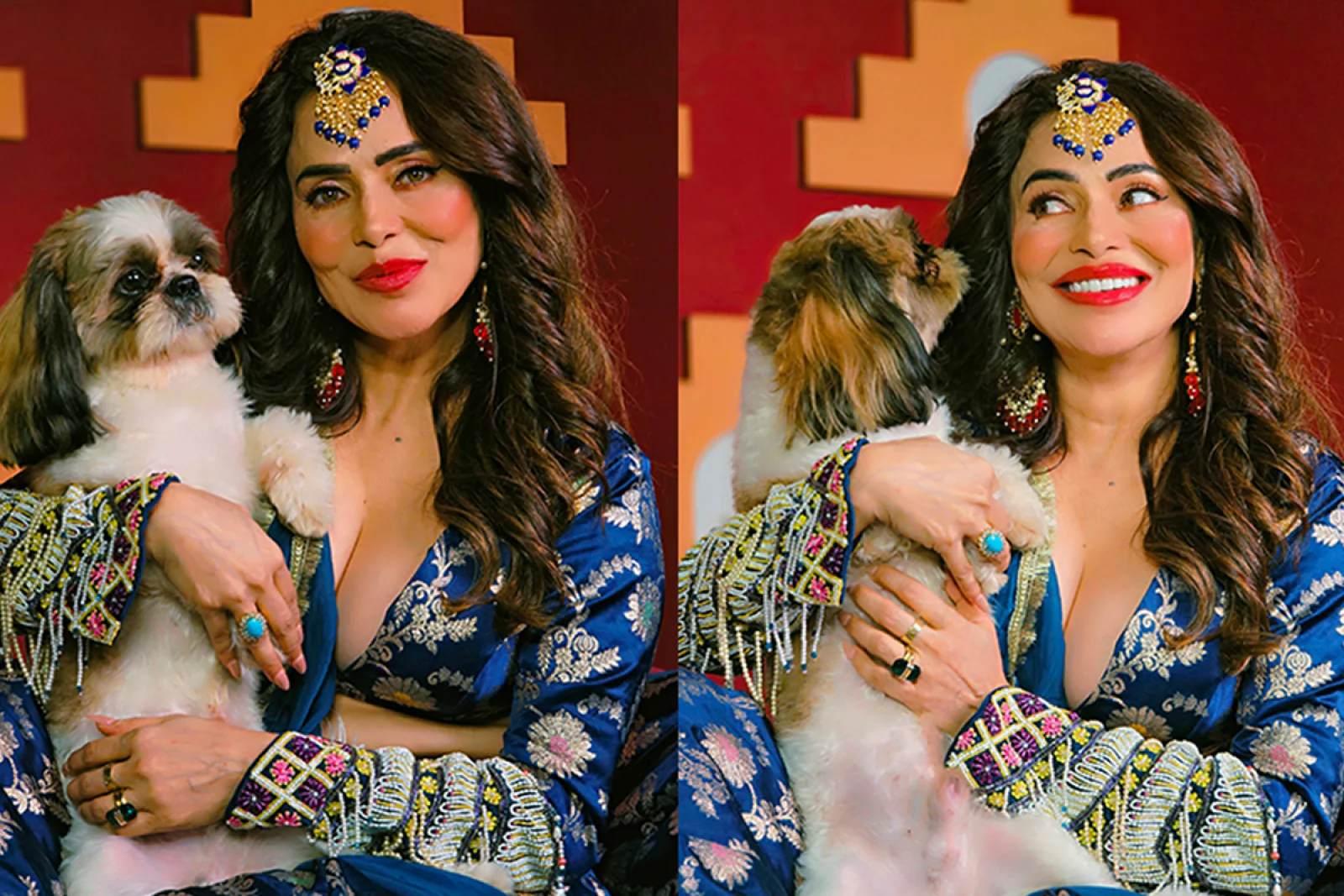 फर्री को-स्टार ने सेट पर जीता दिल—निकीता रावल ने दिल्ली के कुत्तों की कठिन दशा पर जताई व्यथा