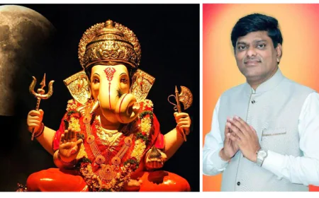 भाद्रपद शुक्ल चतुर्थी पर श्री चन्द्र भगवान का दर्शन वर्जित   